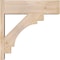 Ekena Millwork Merced Block Smooth Outlooker, Douglas Fir, 7 1/2"W x 24"D x 24"H OUT08X24X24MRC05SDF - alternate 4